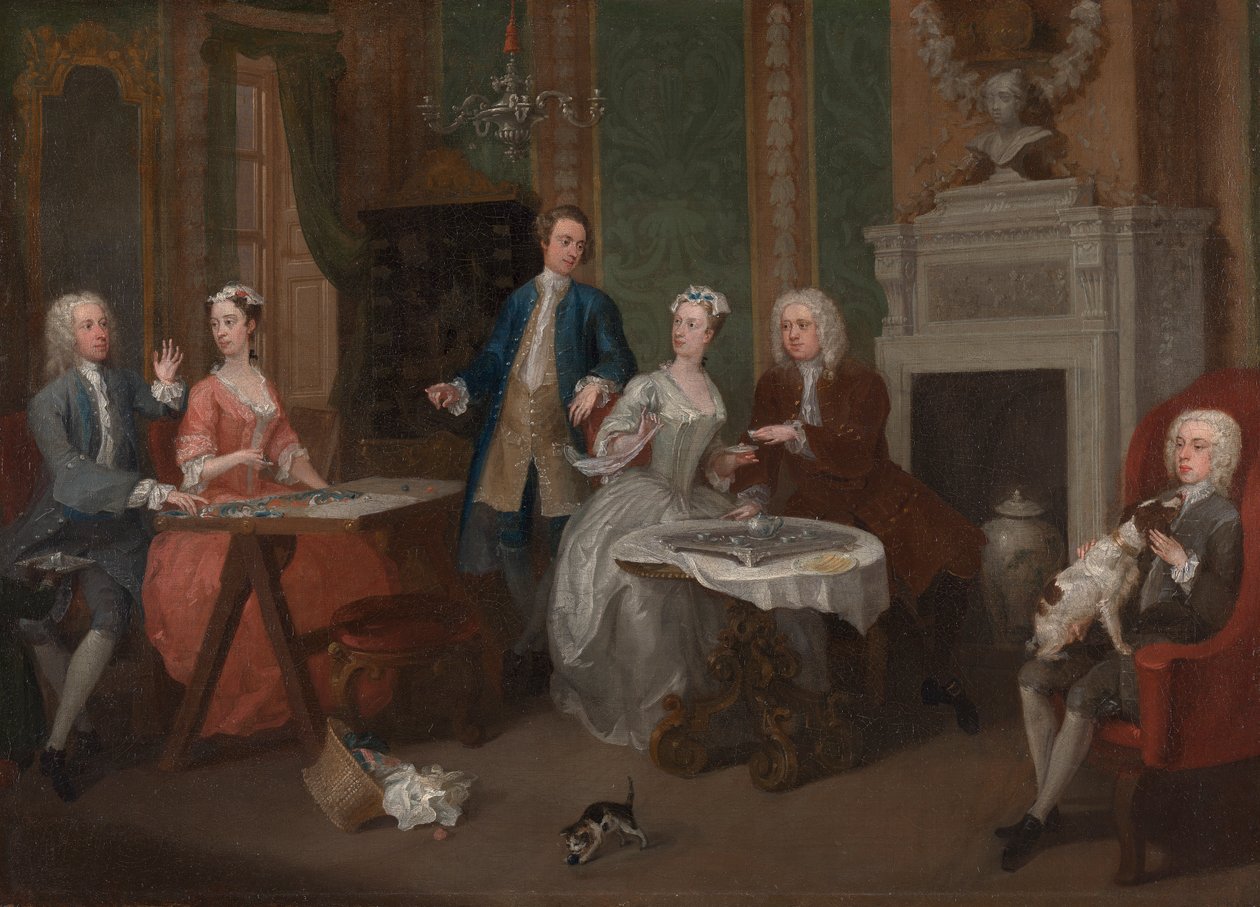 Perheen muotokuva tekijältä William Hogarth