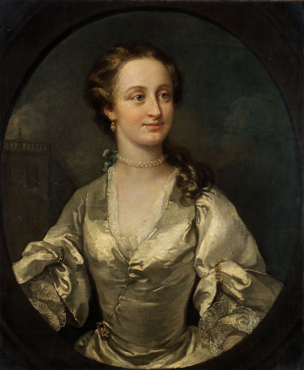 Nuoren naisen muotokuva tekijältä William Hogarth