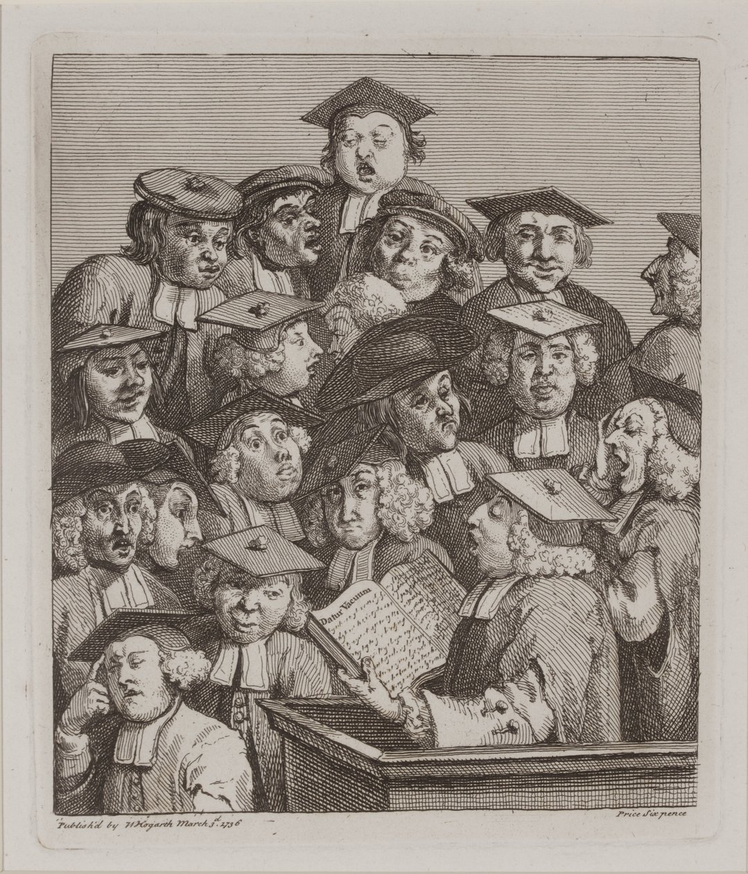 Tutkijat luennossa, 3. maaliskuuta tekijältä William Hogarth