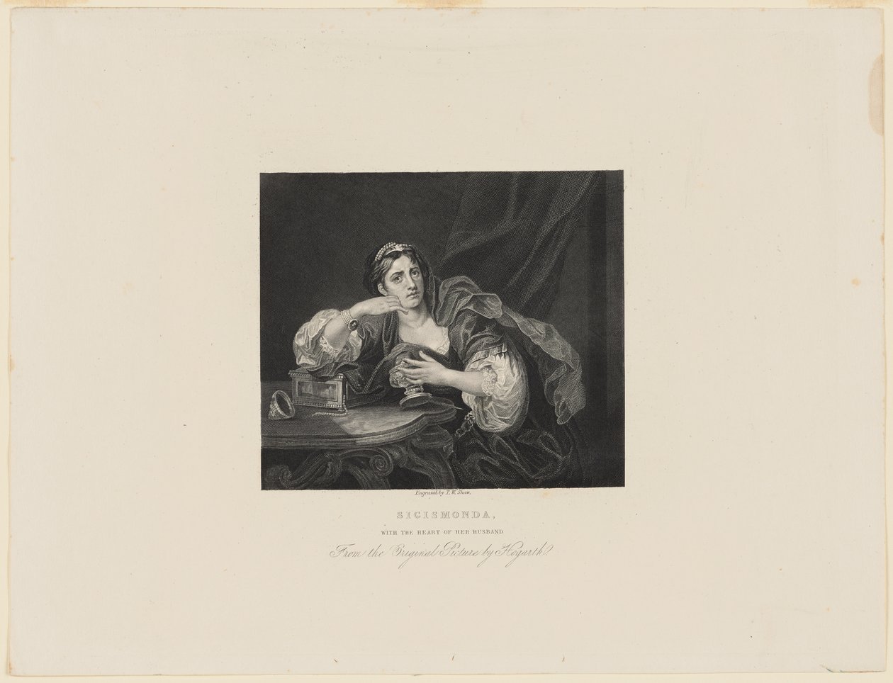 Sigismonda tekijältä William Hogarth
