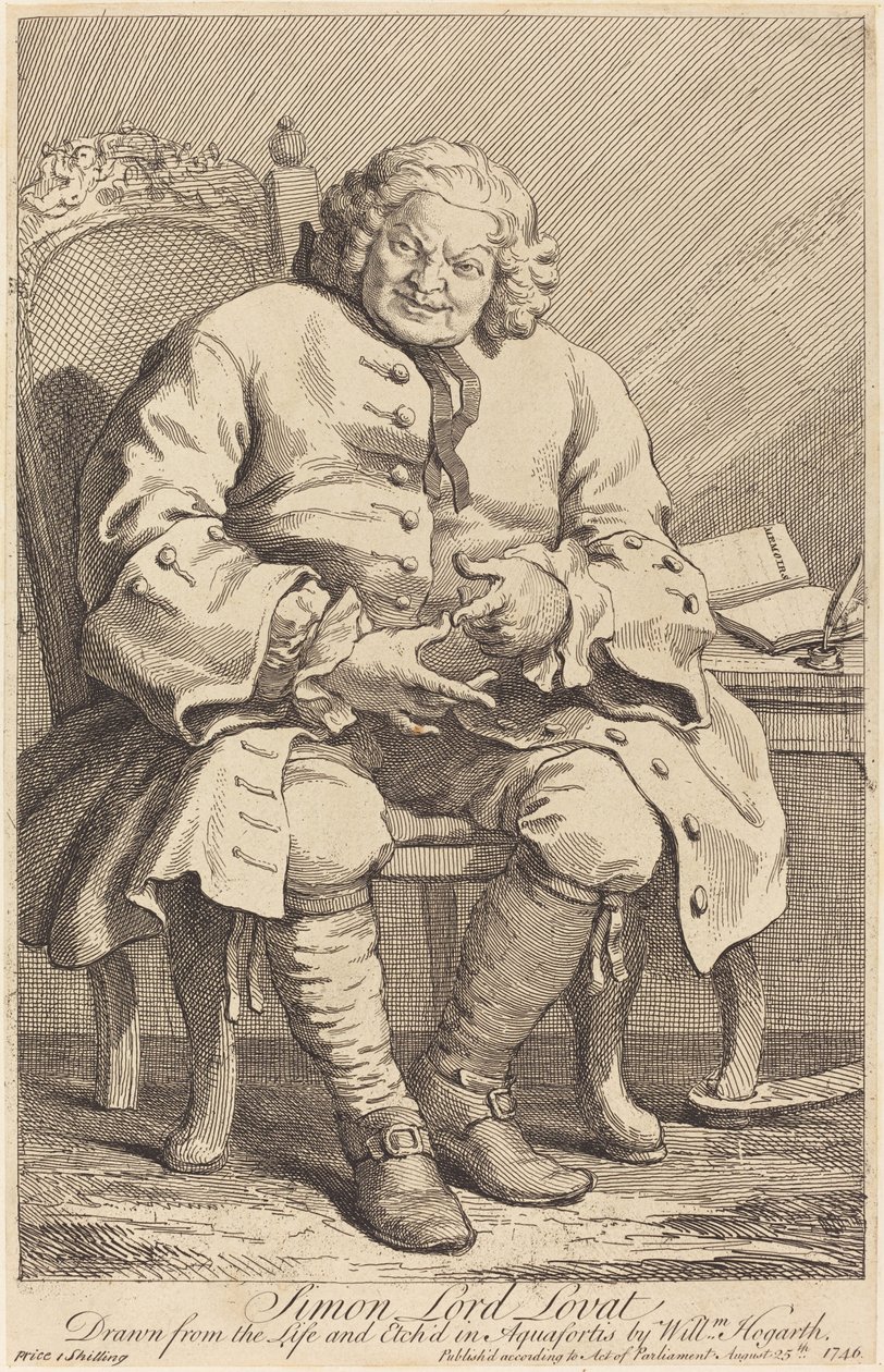 Simon Lord Lovat tekijältä William Hogarth