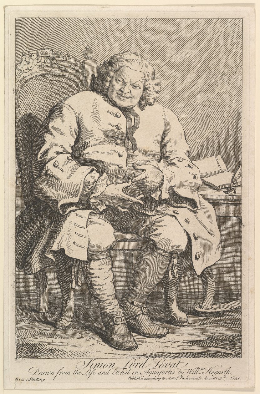 Simon Lord Lovat, 1746. tekijältä William Hogarth