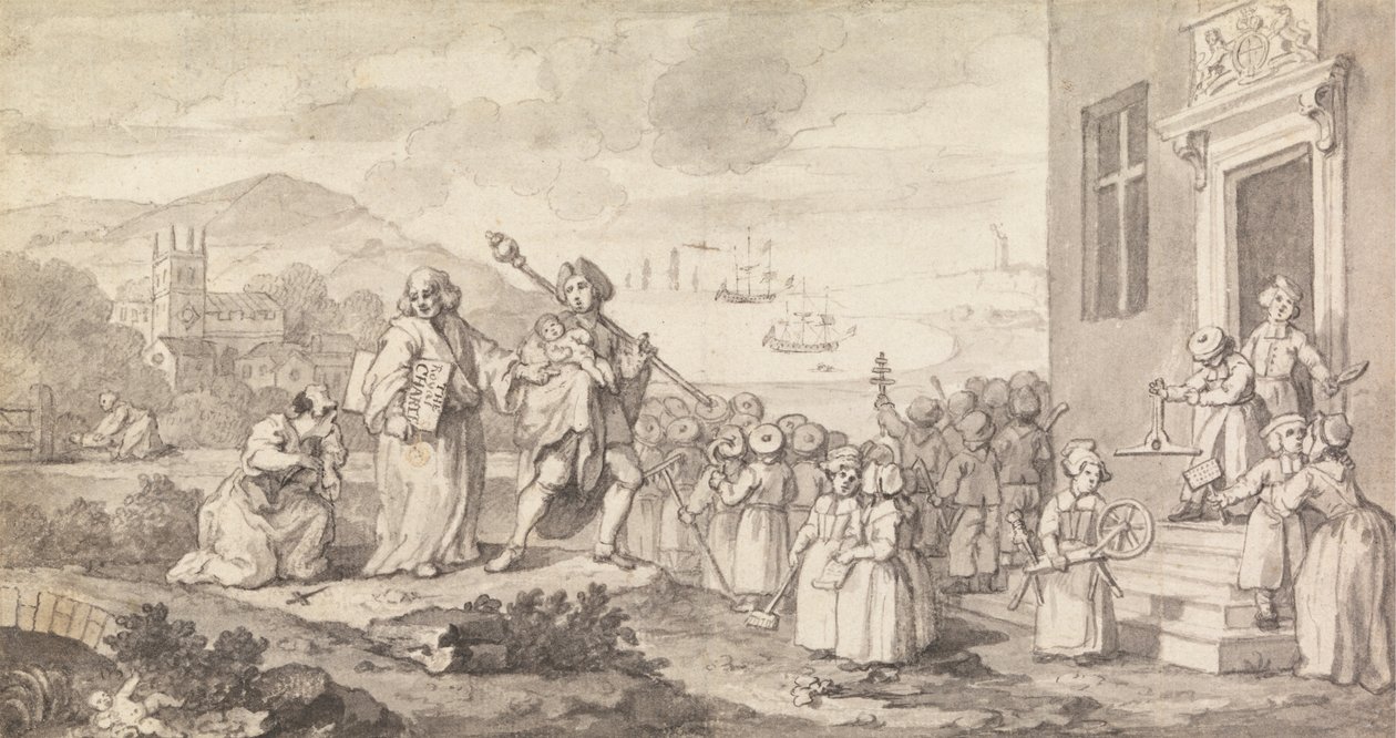 Tutkimus löytöläisille tekijältä William Hogarth