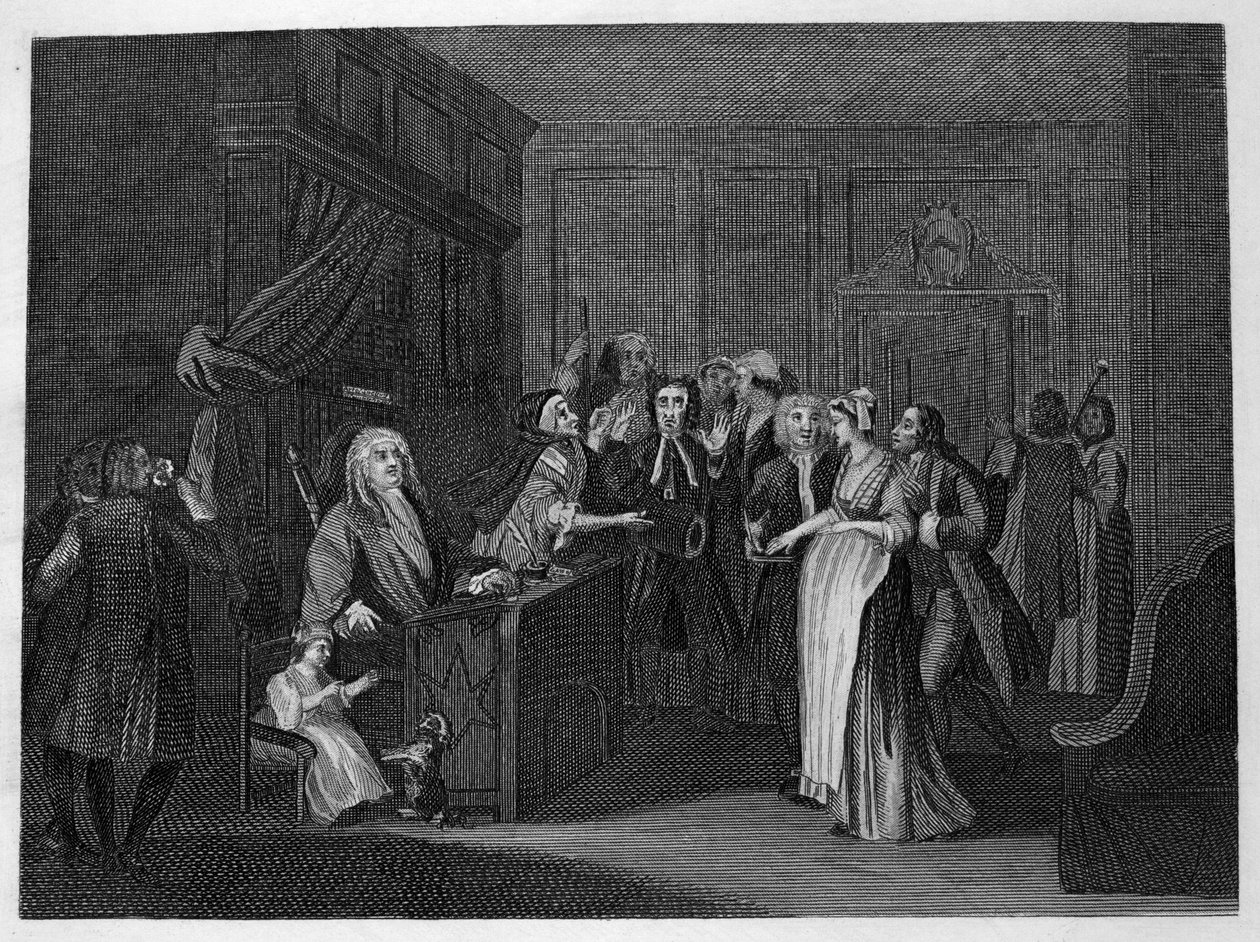 Lapsen vannominen tekijältä William Hogarth