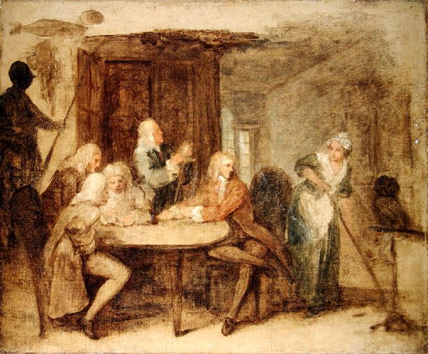 Antiikkiesineet (öljy kankaalle) tekijältä William Hogarth