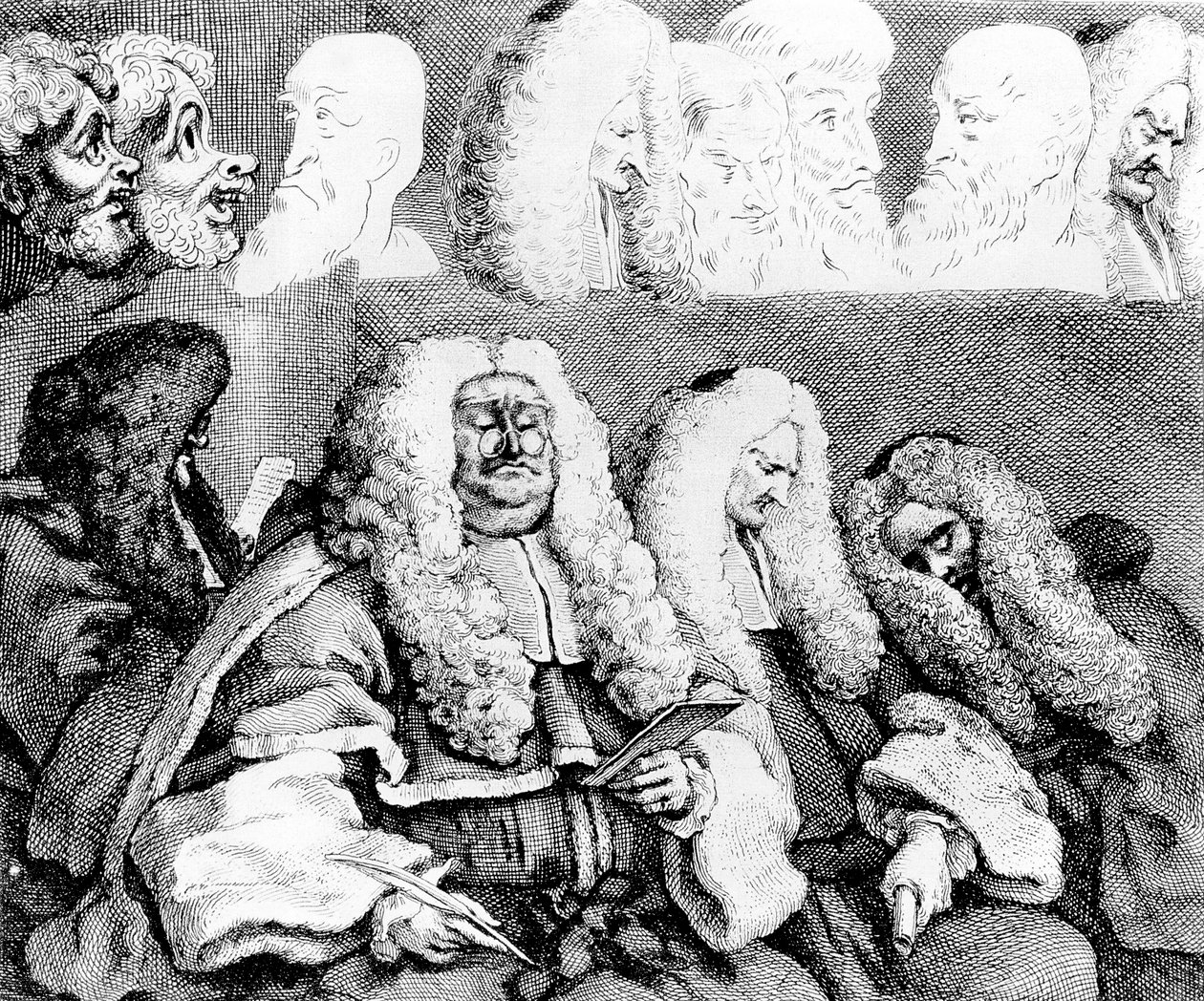 Penkki, 1758. tekijältä William Hogarth