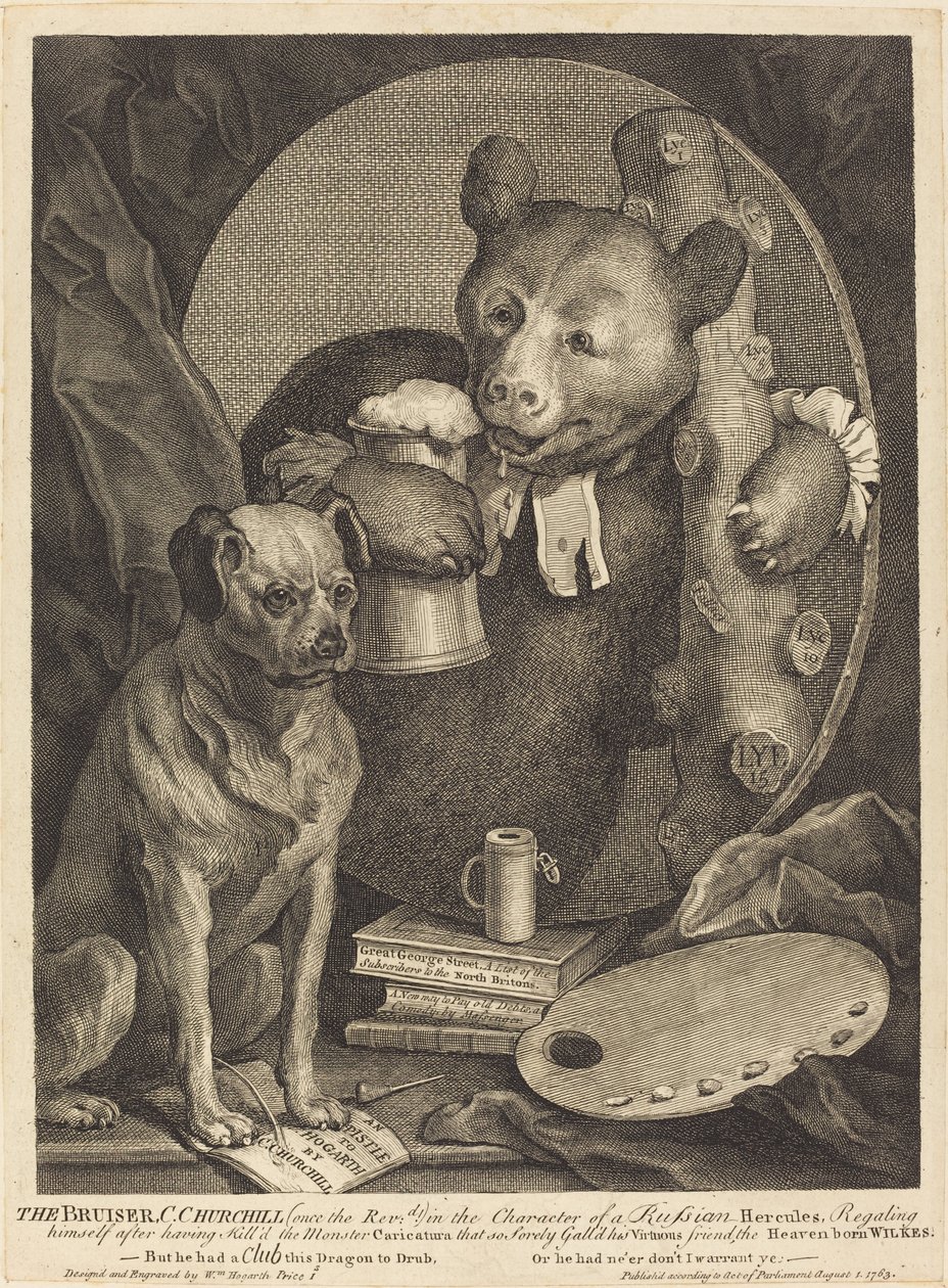 Bruiser tekijältä William Hogarth