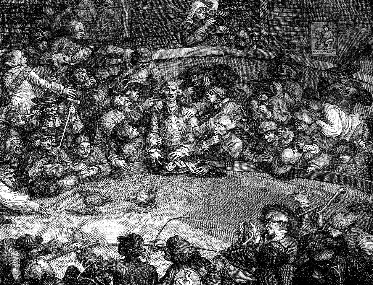 Ohjaamo, 1759. tekijältä William Hogarth