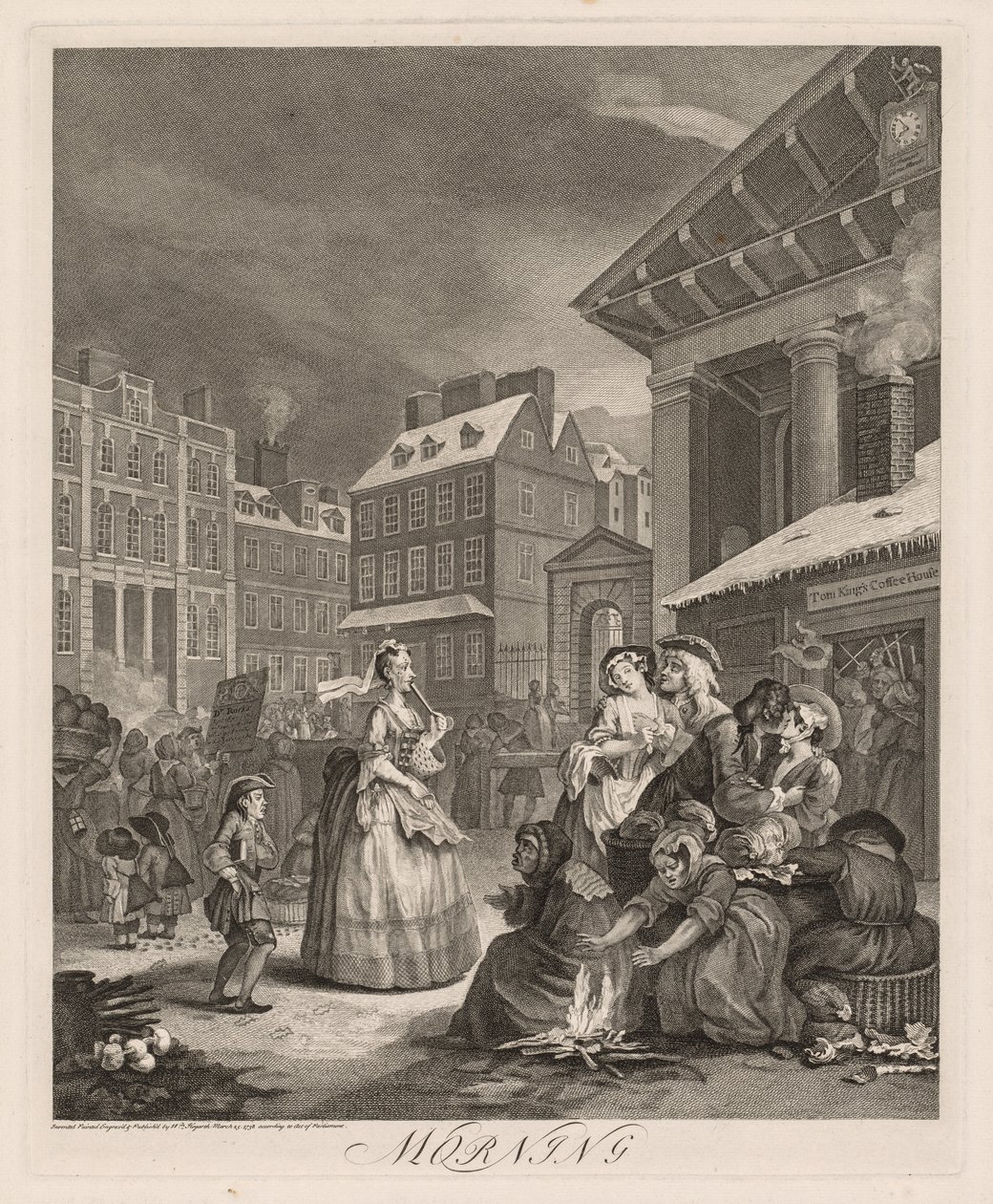 Päivän neljä kertaa tekijältä William Hogarth