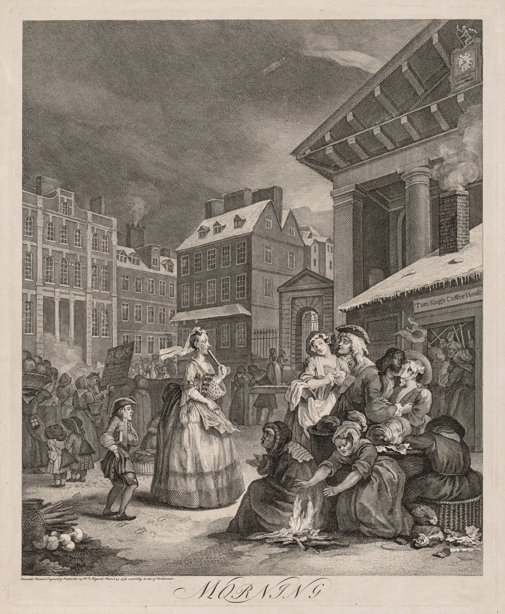 Päivän neljä kertaa tekijältä William Hogarth