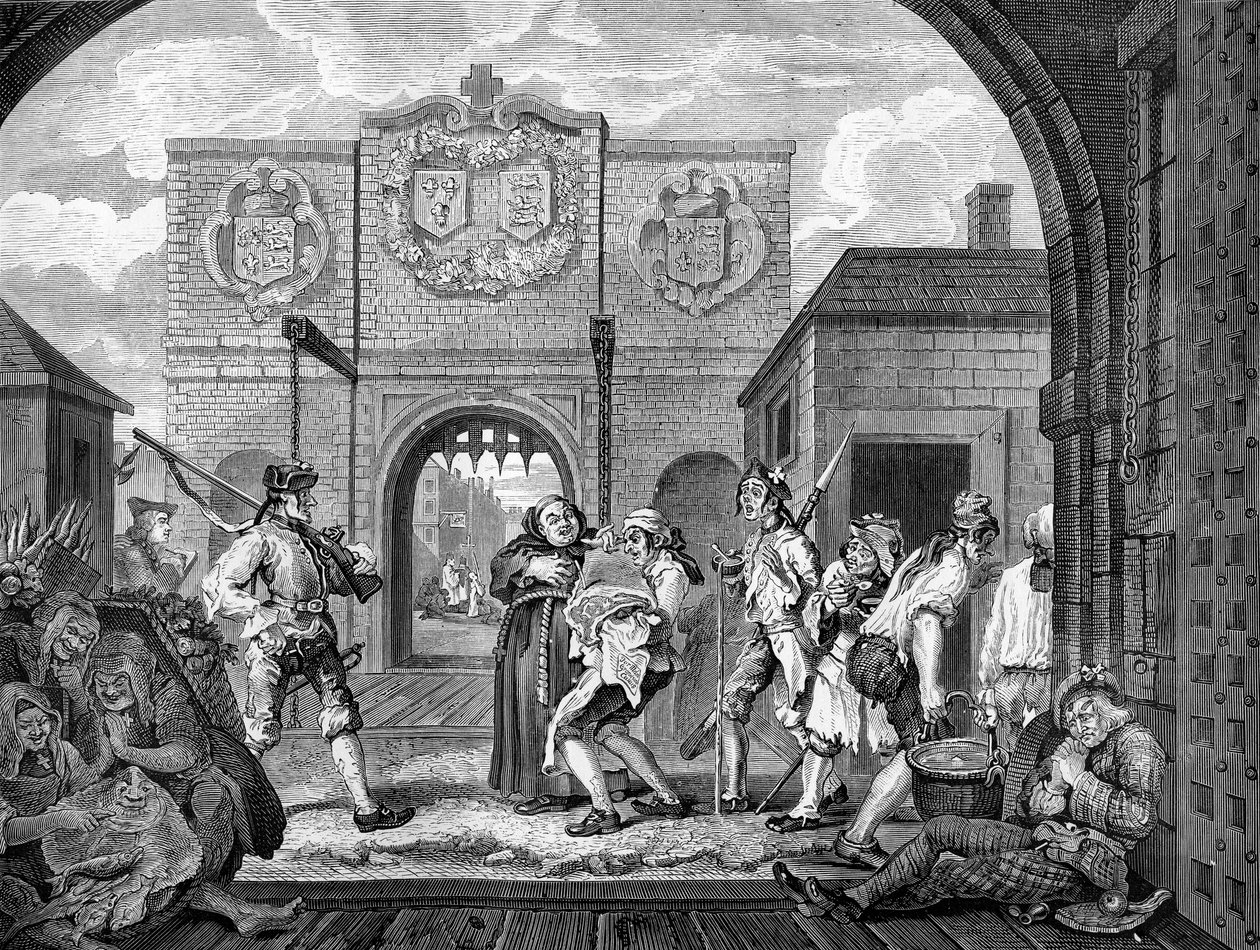 William Hogarth Calais