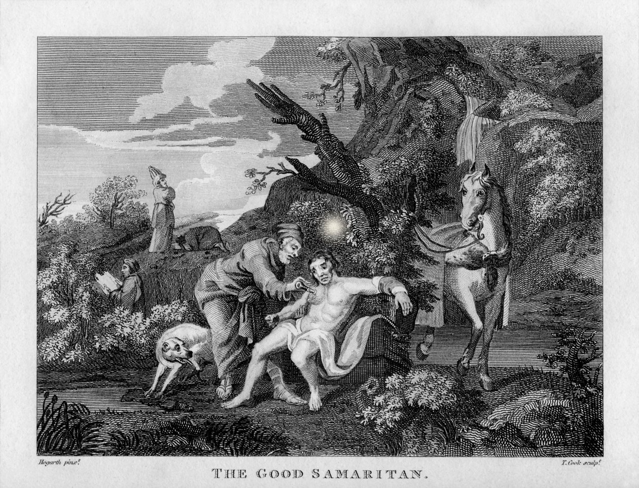 William Hogarthin laupias samarialainen tekijältä William Hogarth