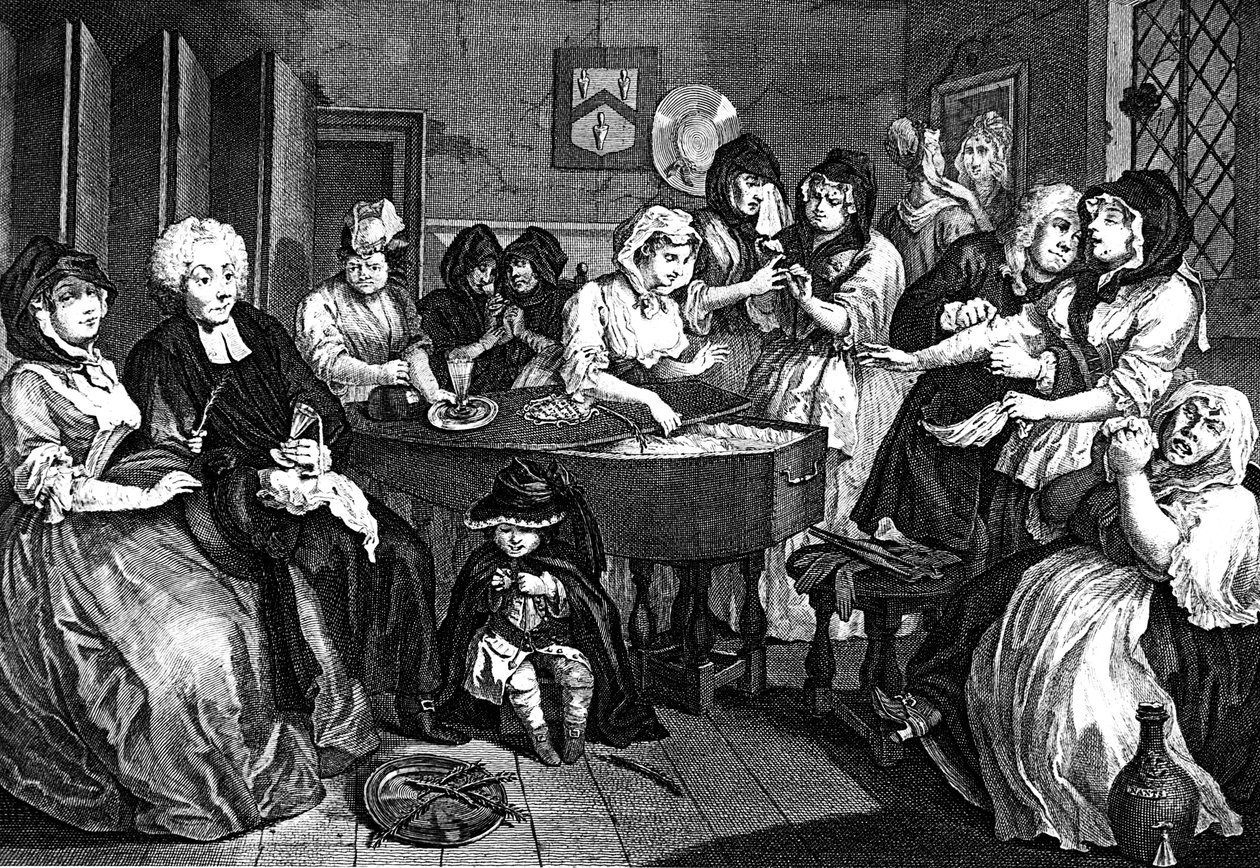Porttojen edistyminen, 1733 tekijältä William Hogarth