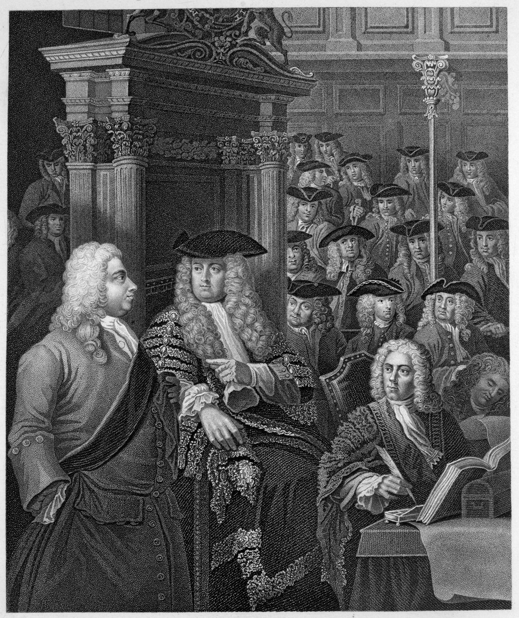Alahuone tekijältä William Hogarth