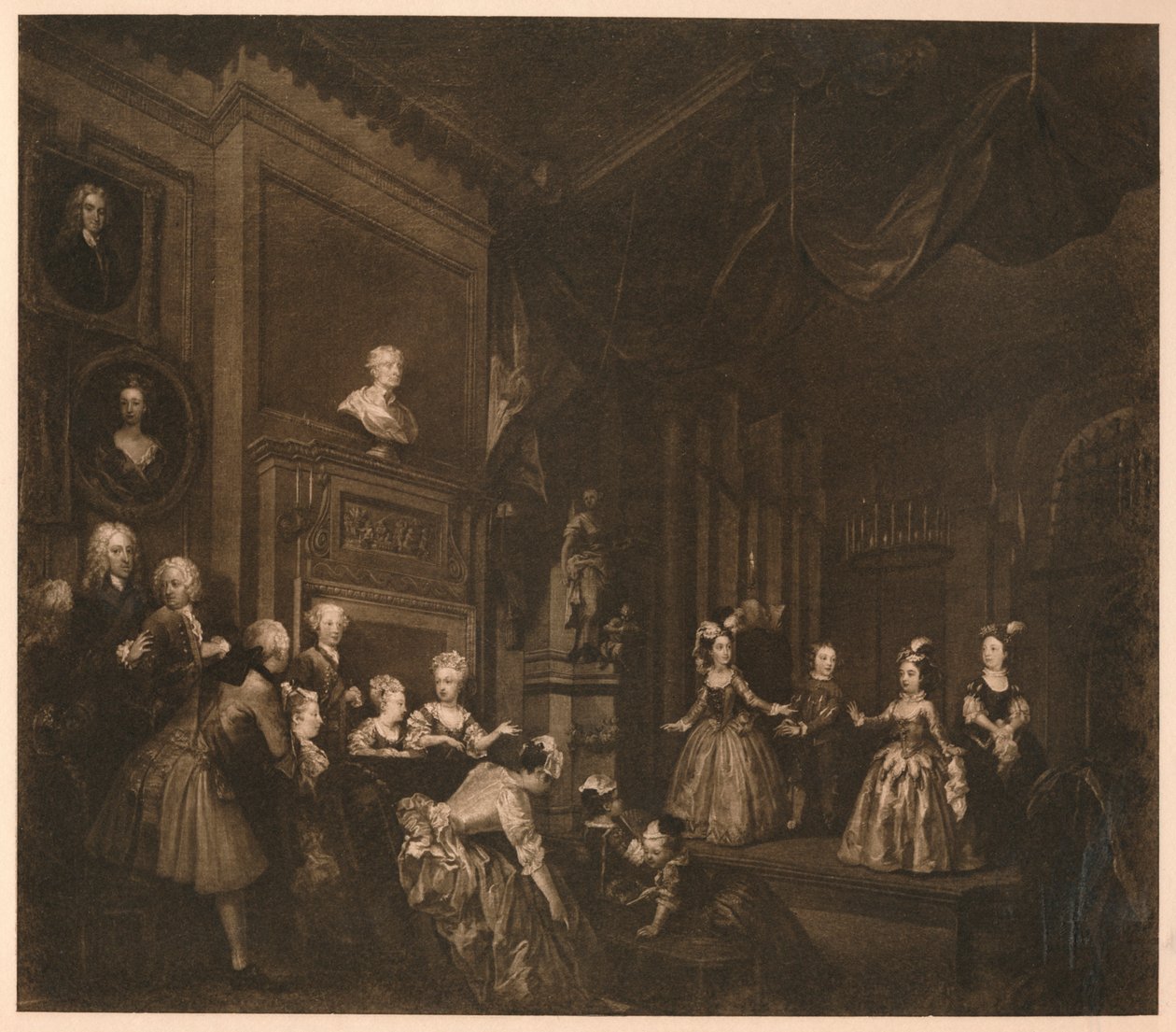 Intian keisari, 1732 tekijältä William Hogarth