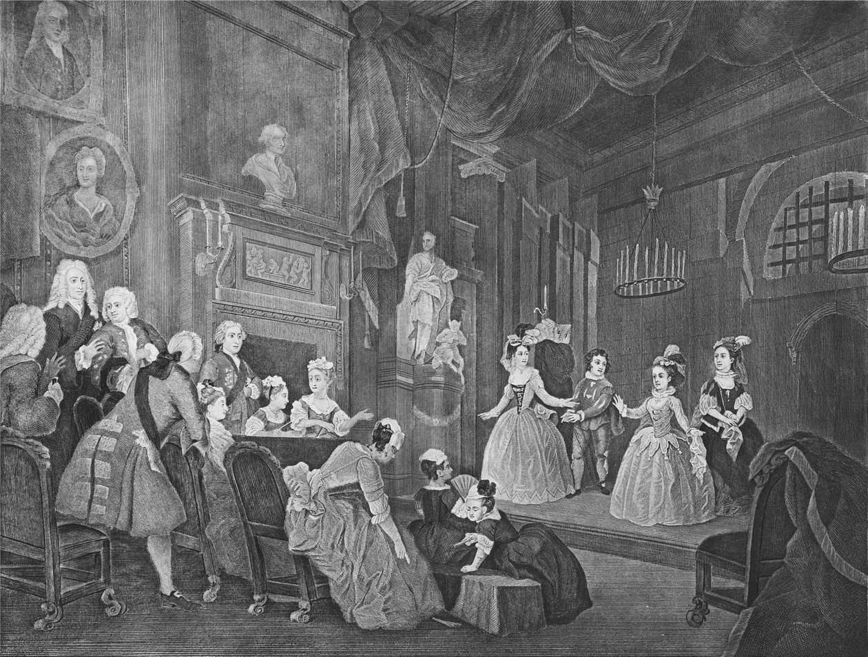 Intian keisari, kaivertanut Robert Dodd tekijältä William Hogarth