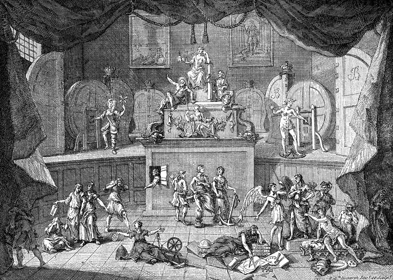 Lotto, 1721. tekijältä William Hogarth