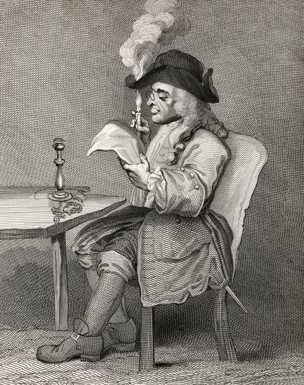 The Politician, The Works of William Hogarth, julkaistiin 1833 tekijältä William Hogarth