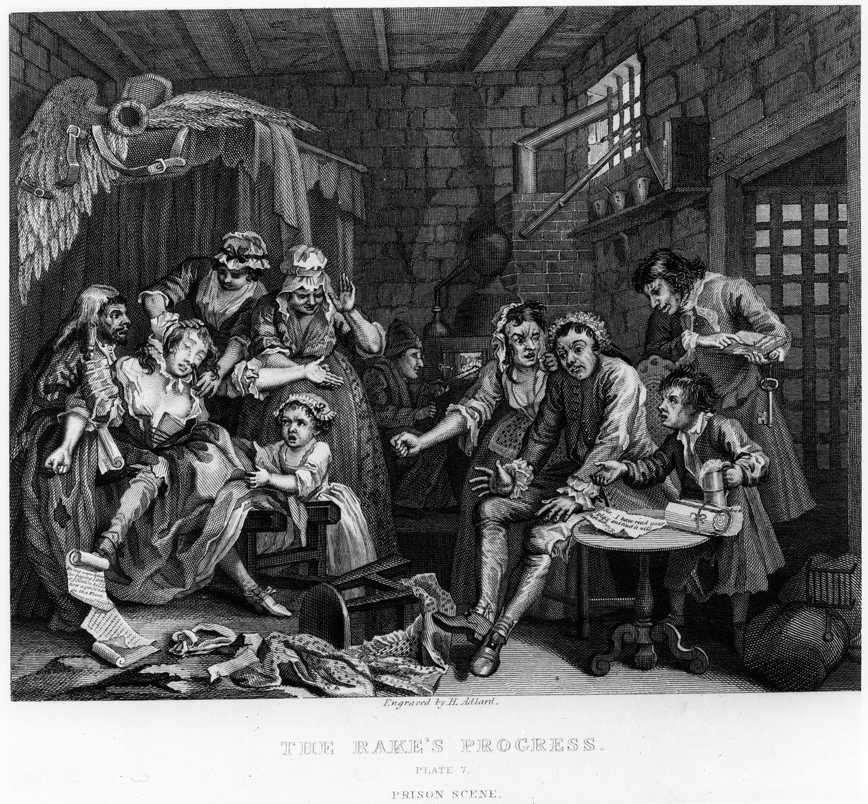 The Rake in Prison, levy VII, elokuvasta "A Rake
