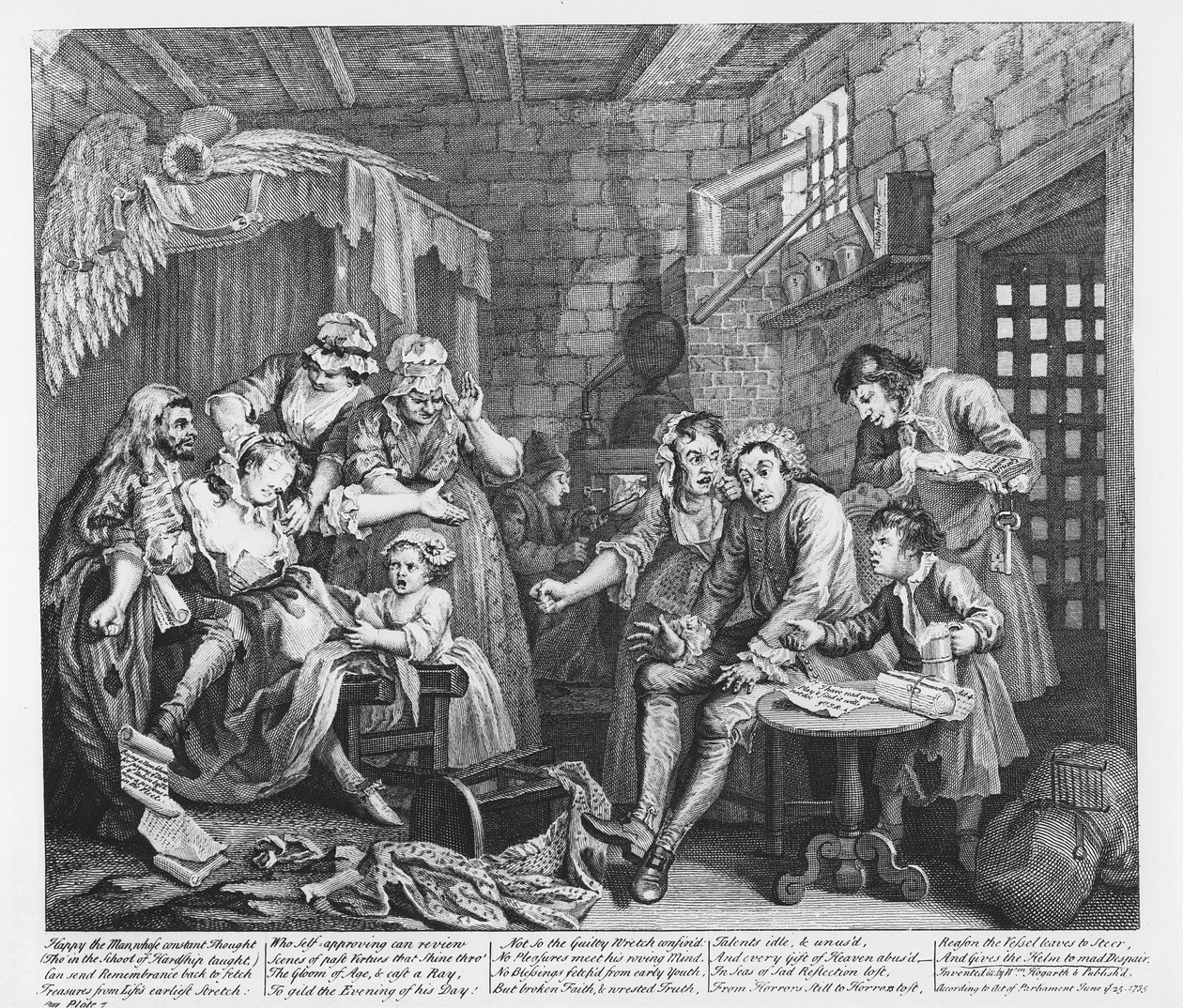 The Rake in Prison, levy VII, kirjasta "A Rake