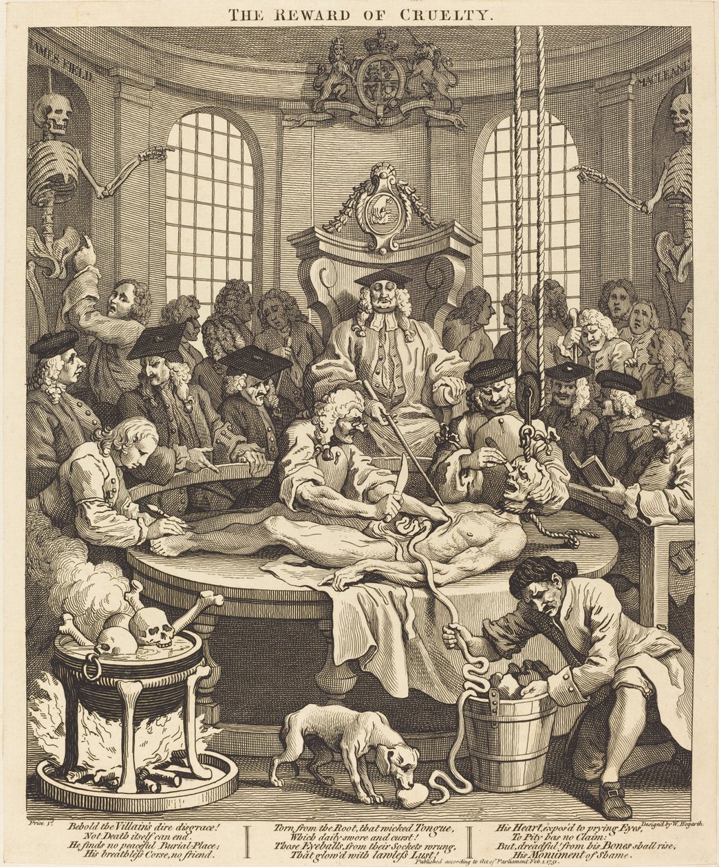 Palkkio julmuudesta tekijältä William Hogarth