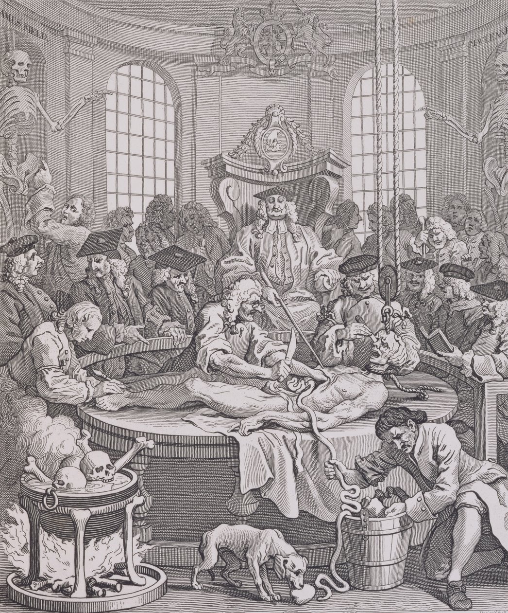 Julmuuden palkinto, kohdasta Julmuuden neljä vaihetta. tekijältä William Hogarth