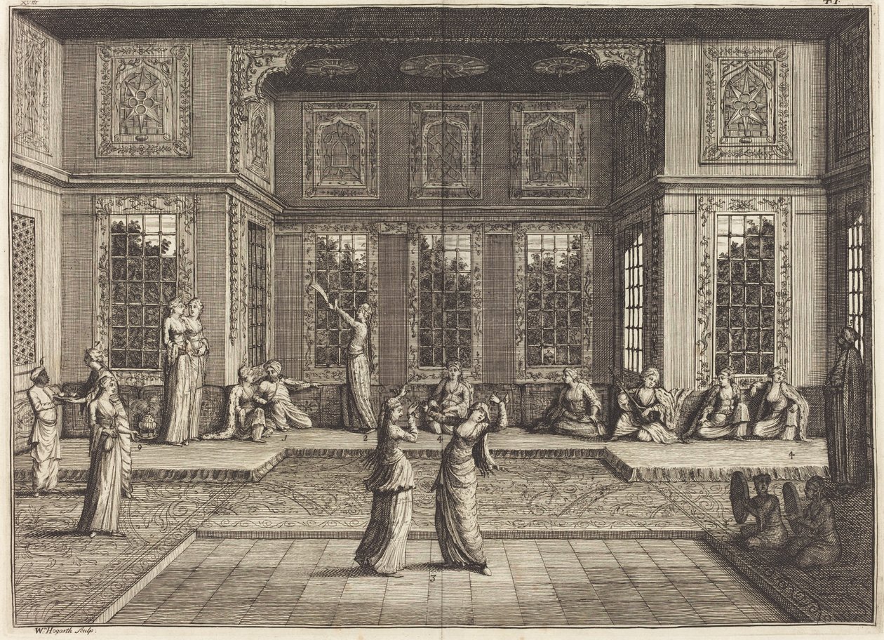Seraglio tekijältä William Hogarth