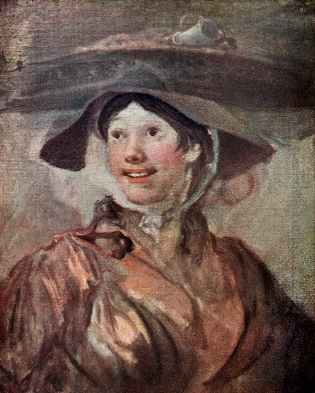 Katkaraputyttö, c1740-1745 1910. tekijältä William Hogarth