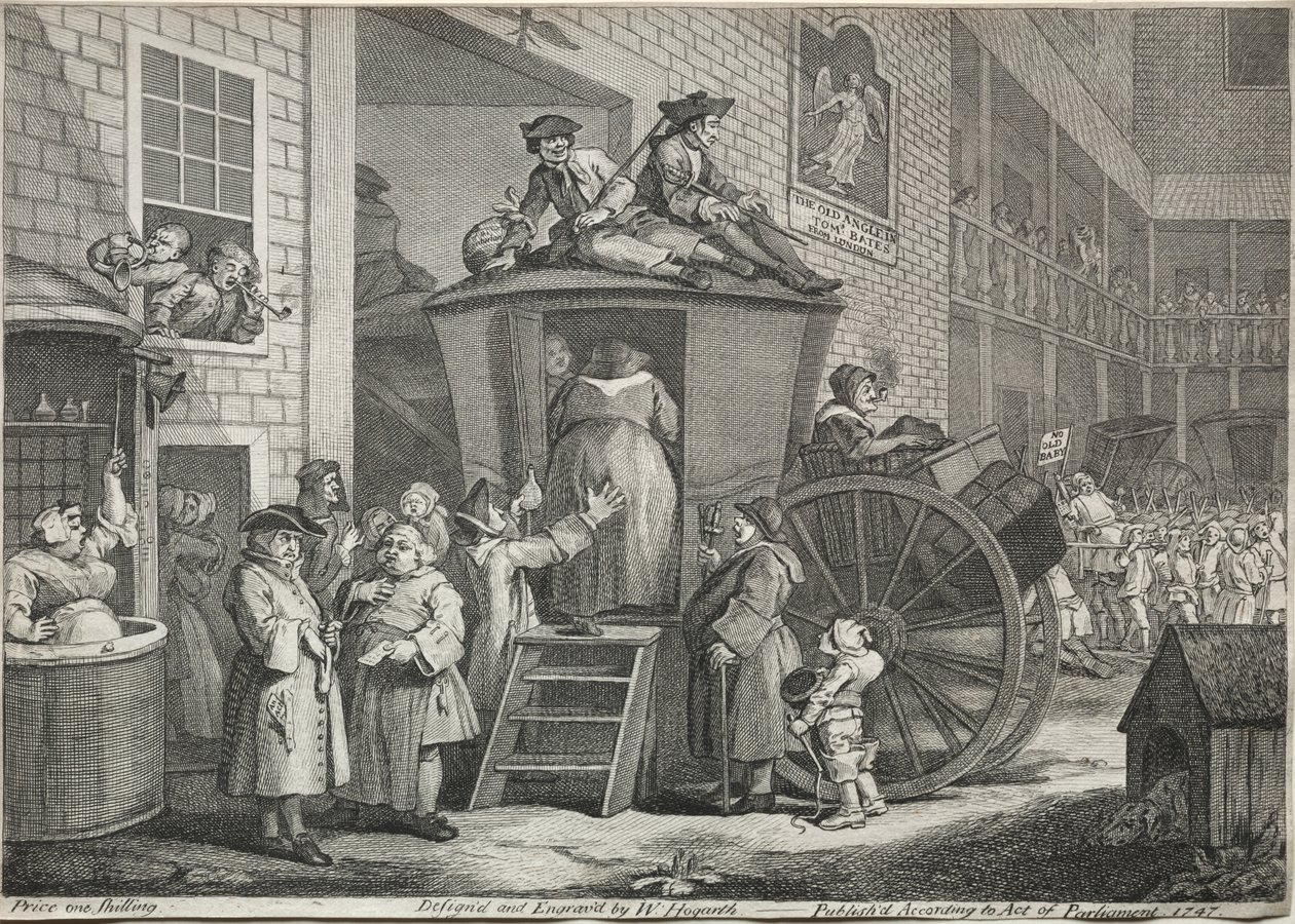 Lavan valmentaja tekijältä William Hogarth