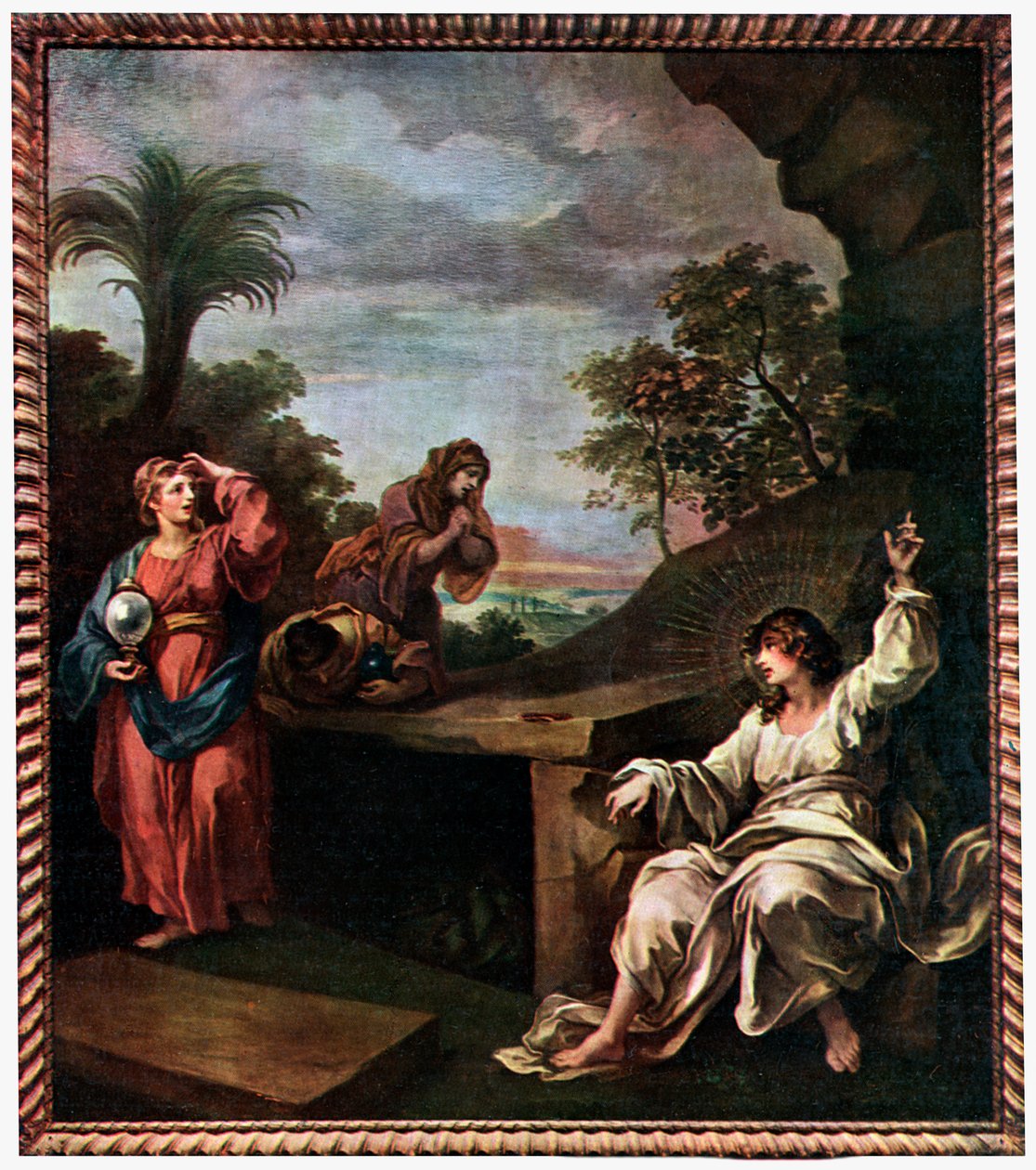Kolme mariaa haudalla, 1700-luku 1910. tekijältä William Hogarth