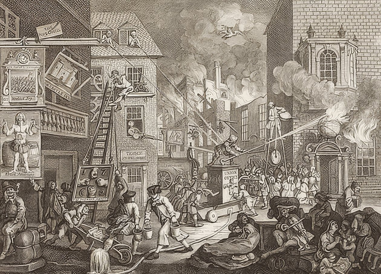 The Times, levy 1 / The Times, Sheet 1. 1762 tekijältä William Hogarth