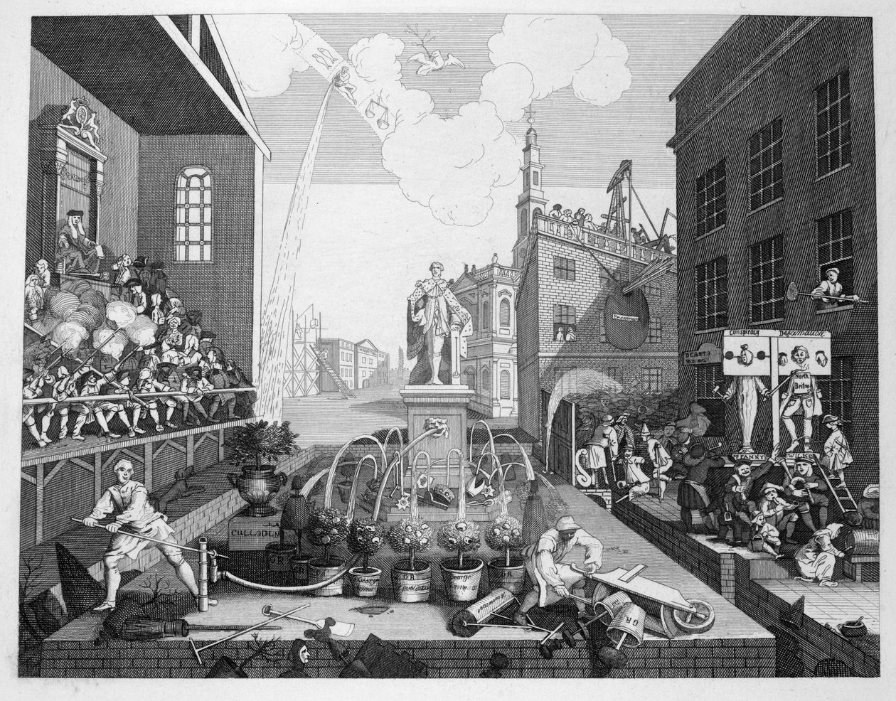 The Times, levy 2 tekijältä William Hogarth