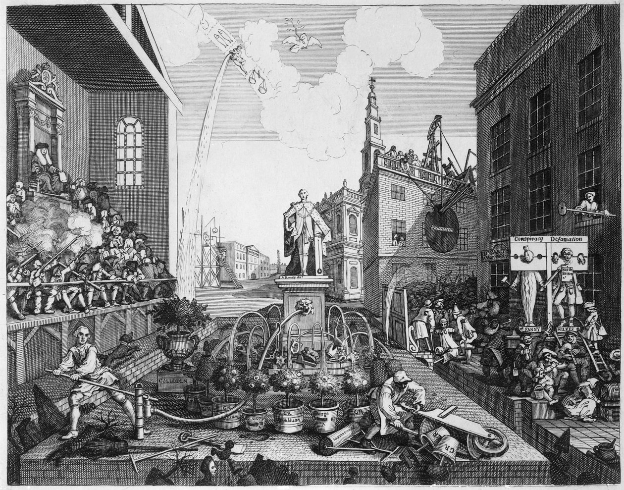 The Times, levy II tekijältä William Hogarth