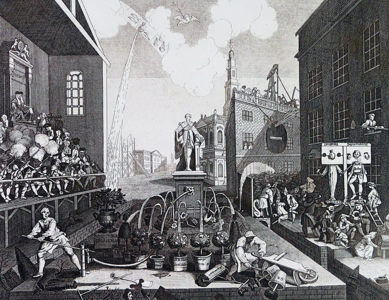Ajat. Levy II 1762, kirjoittanut William Hogarth tekijältä William Hogarth
