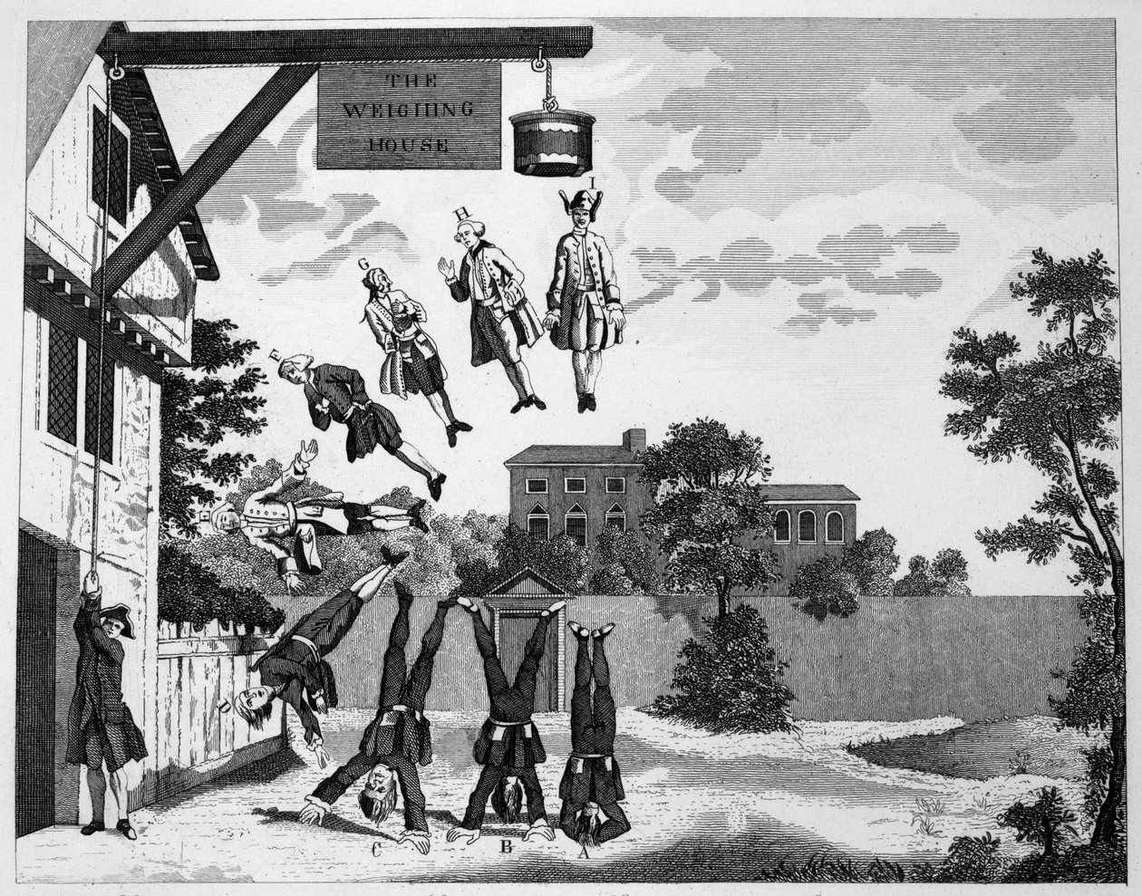 Punnitustalo tekijältä William Hogarth