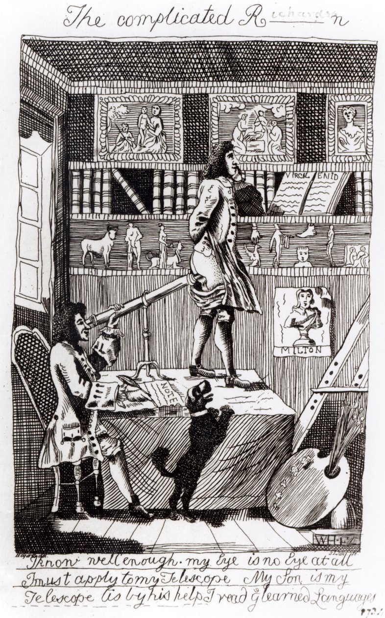 Monimutkainen Richardson, 1724 tekijältä William Hogarth