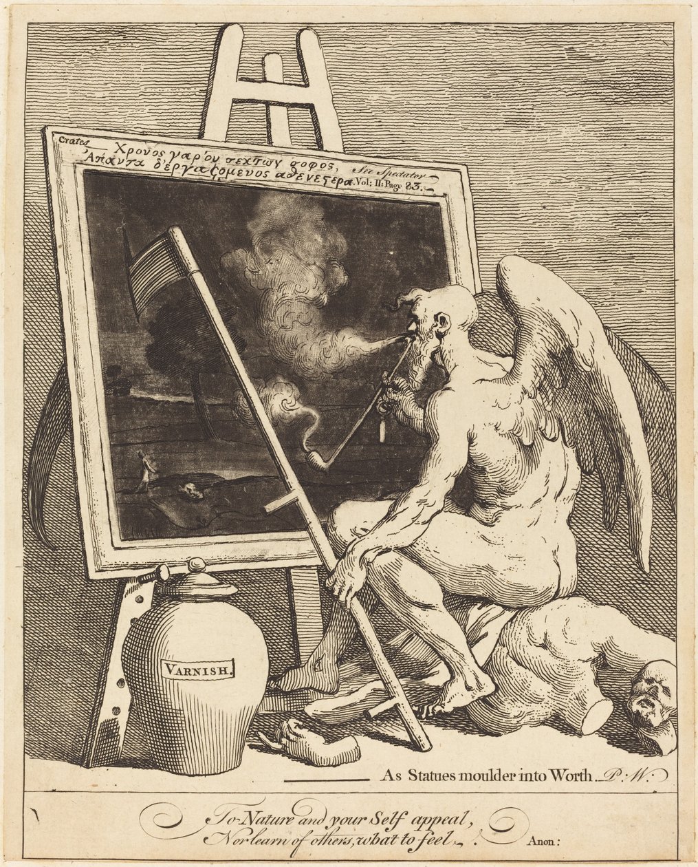 Aika tupakoida kuva tekijältä William Hogarth