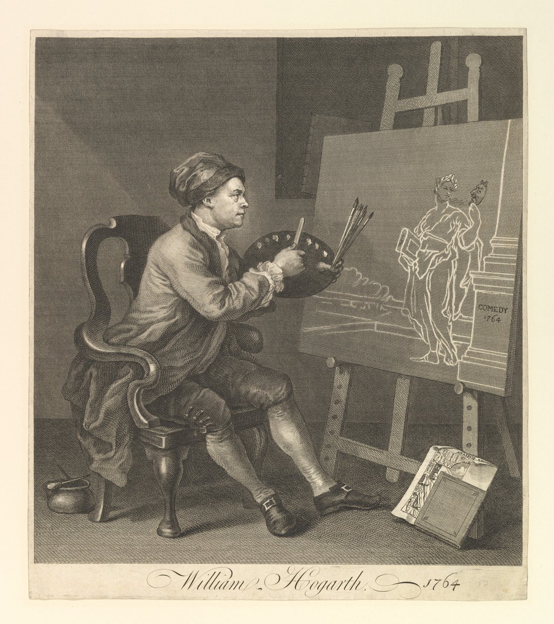 William Hogarth, Hänen Majesteettinsa kersanttimaalari, 1764. tekijältä William Hogarth