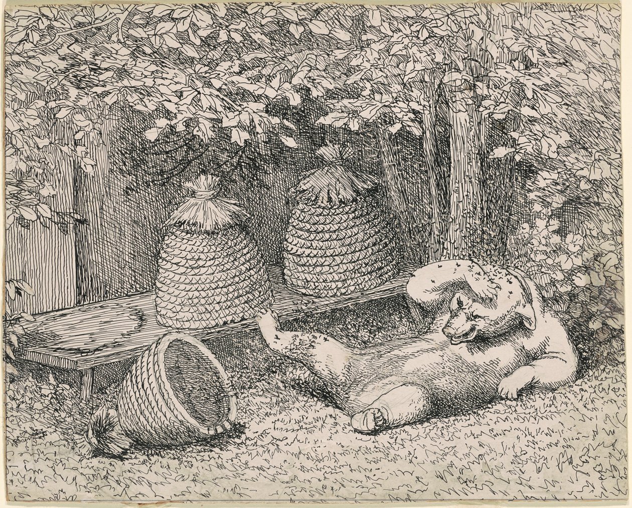 Bees Stung -karhu tekijältä William Holbrook Beard