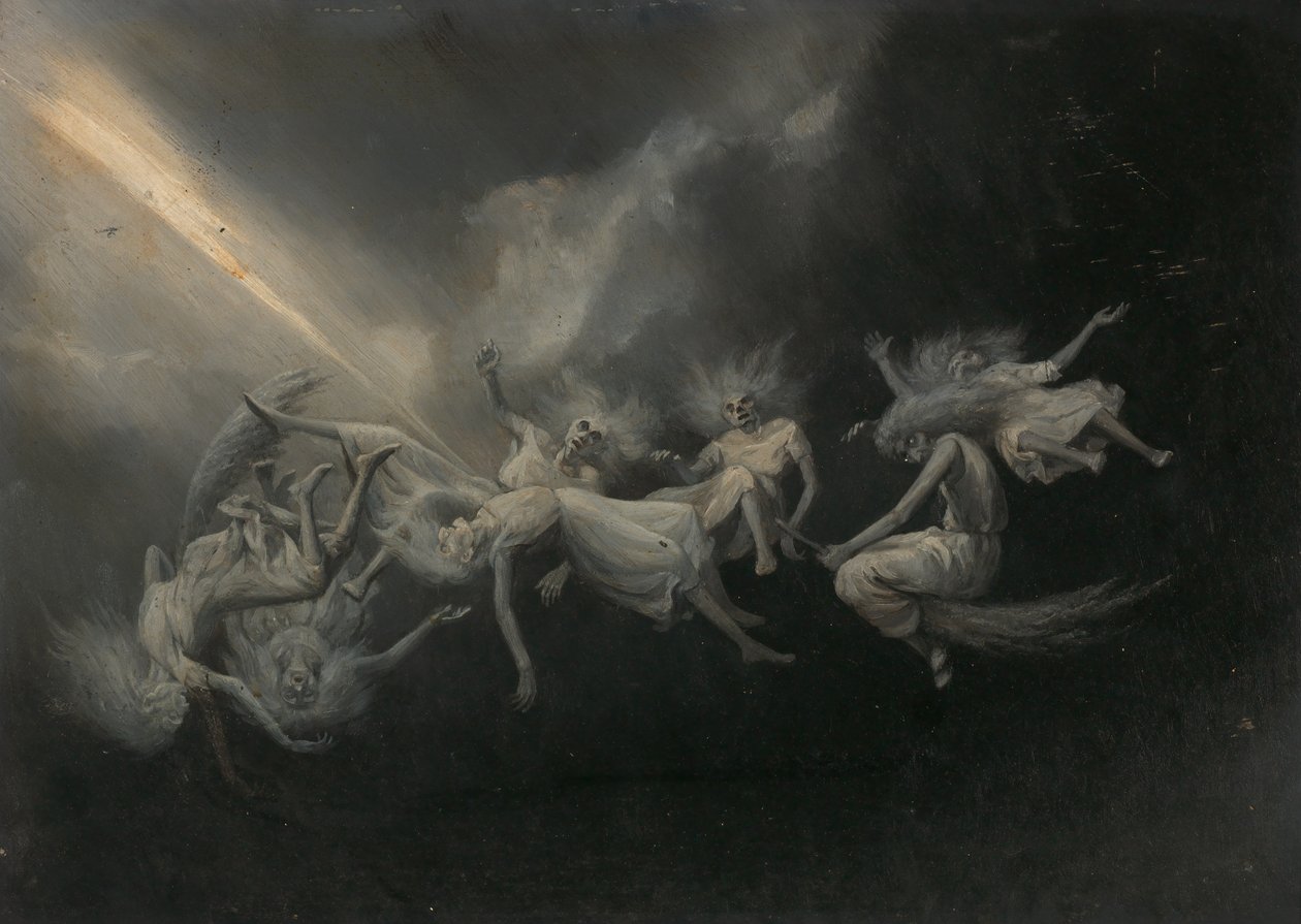 Salama iski noitalaumaan tekijältä William Holbrook Beard