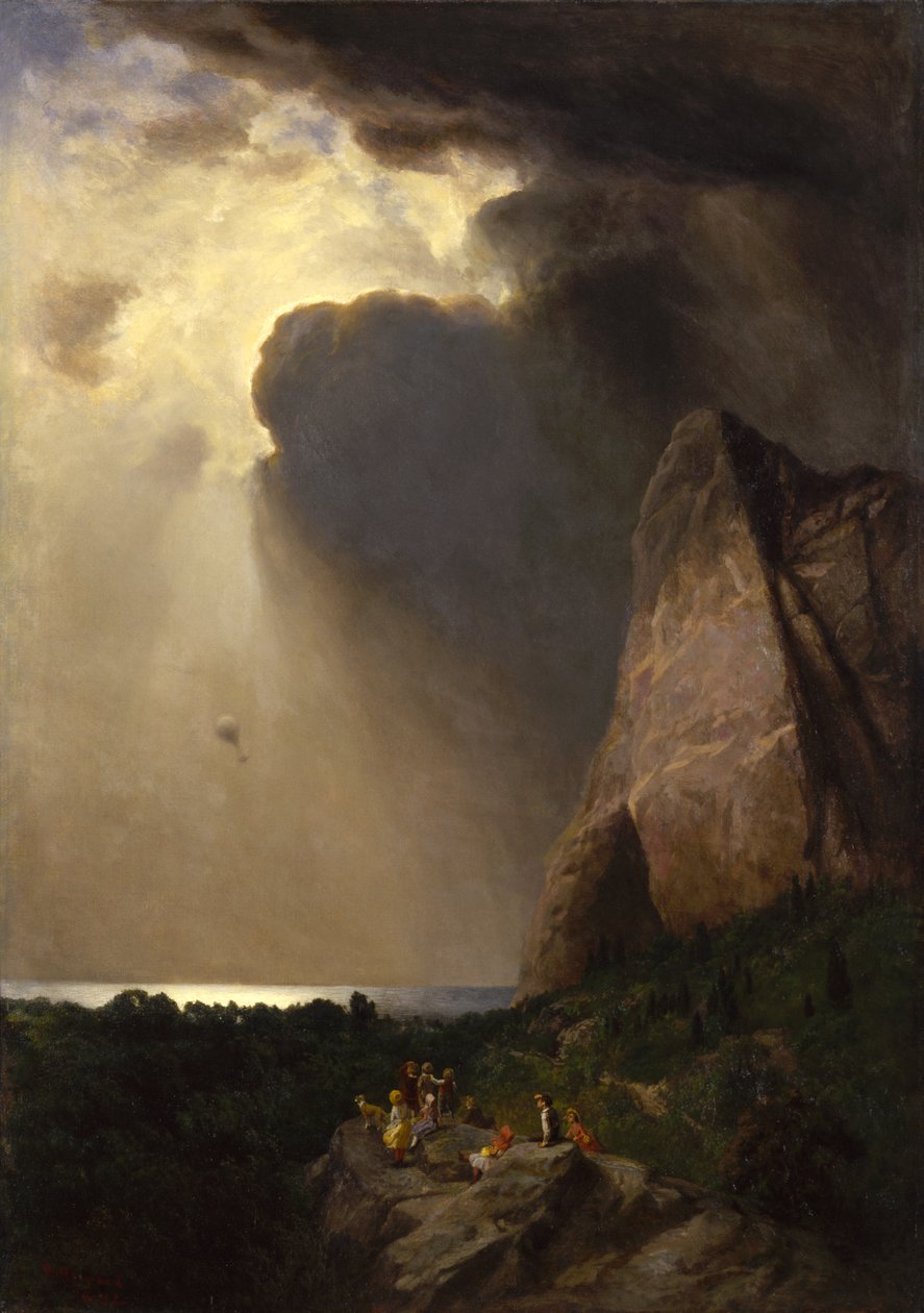 Kadonnut ilmapallo, 1882. tekijältä William Holbrook Beard