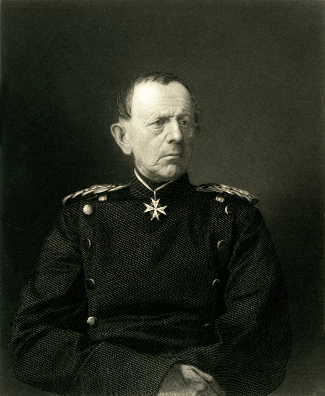 "Kenraali von Moltke", s. 1872. tekijältä William Holl