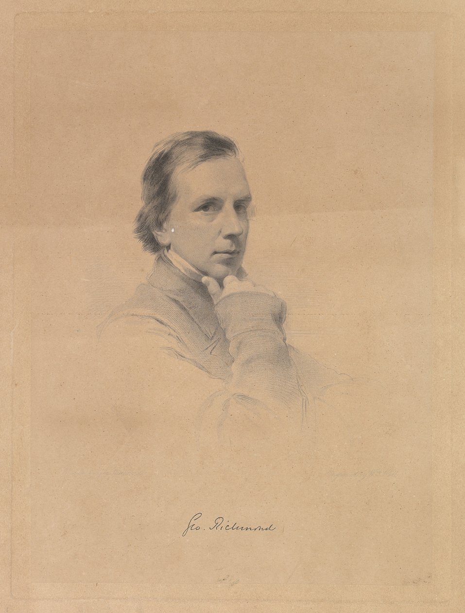 George Richmond - Omakuva, 1850-70. tekijältä William Holl