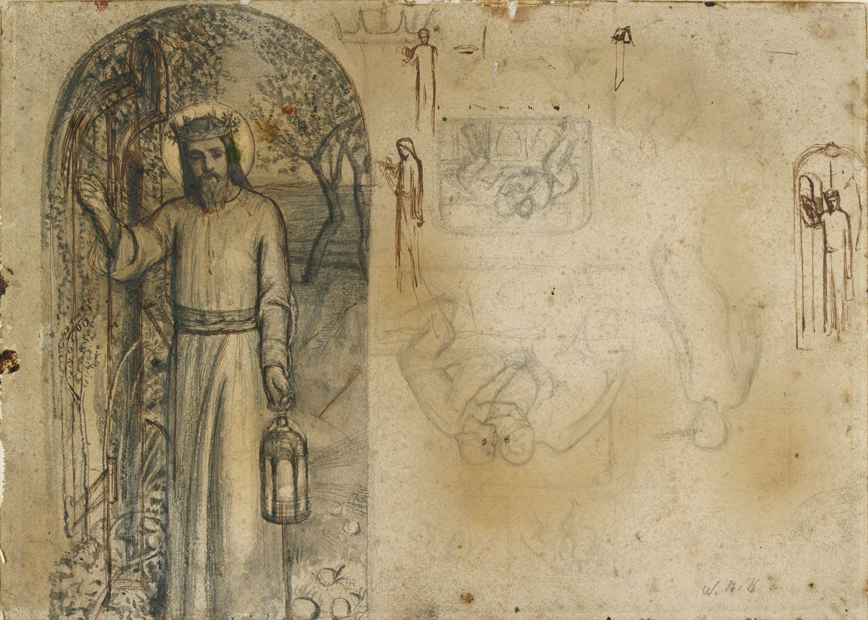 Tutkimuksia "Maailman valolle", 1851-1853 tekijältä William Holman Hunt
