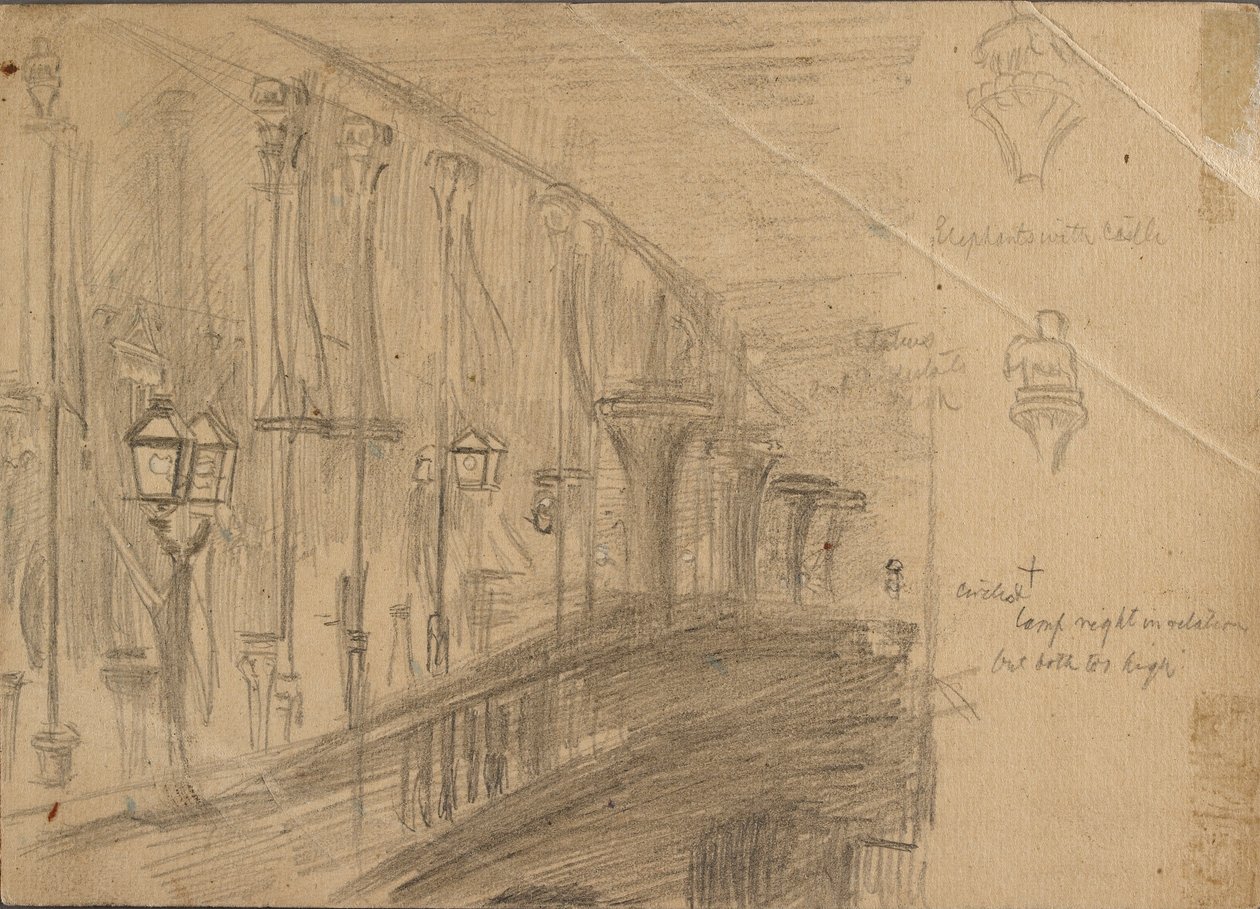 Tutkimus London Bridgestä, 1863 tekijältä William Holman Hunt
