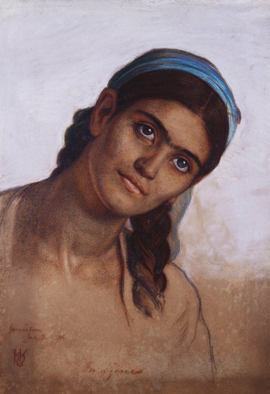 Tutkimus syyrialaisnaisesta, 1876 tekijältä William Holman Hunt