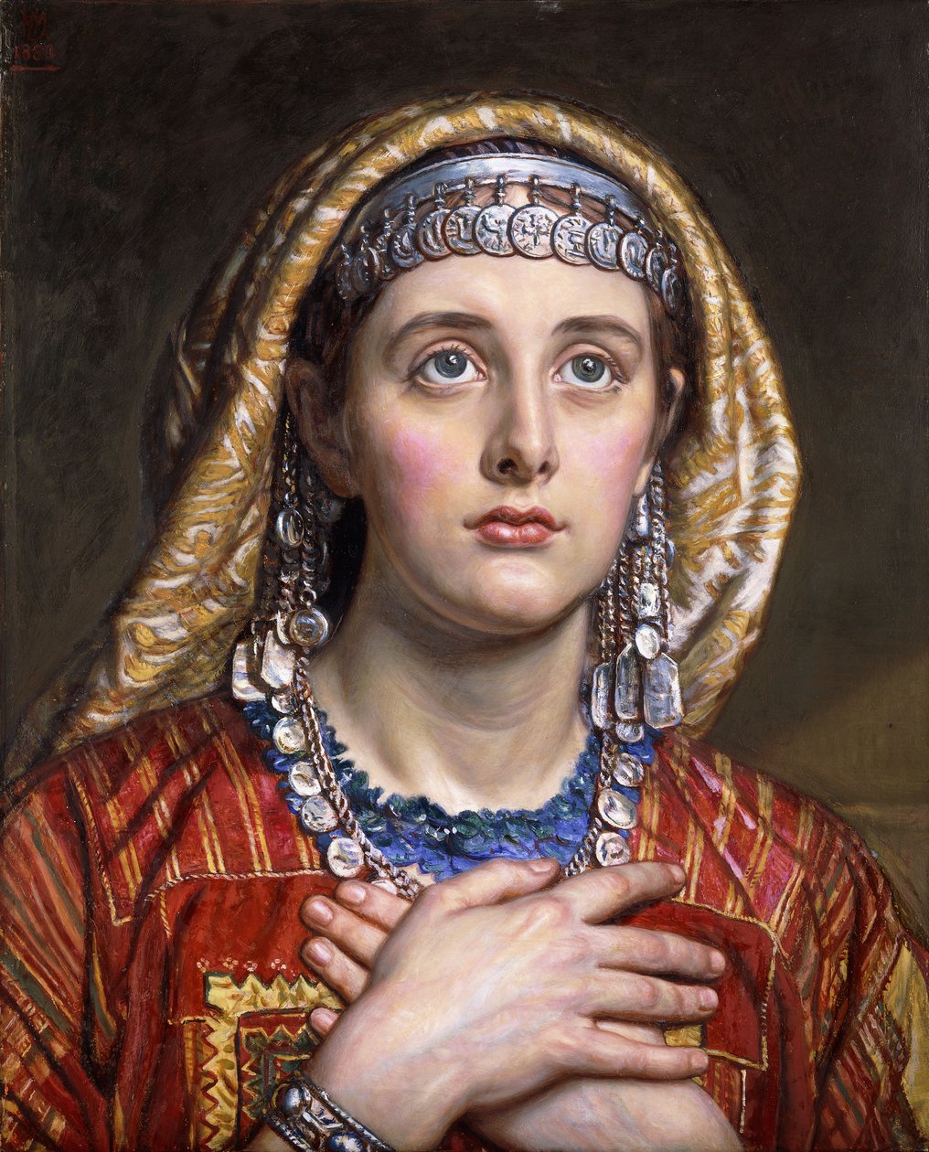 Betlehemin morsian, 1884 tekijältä William Holman Hunt