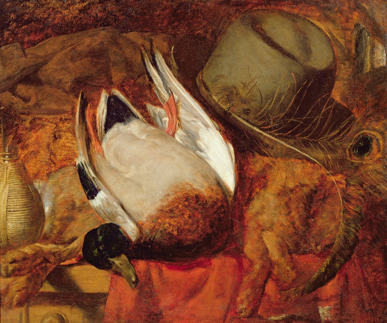 Kuollut sinisorsa tekijältä William Holman Hunt