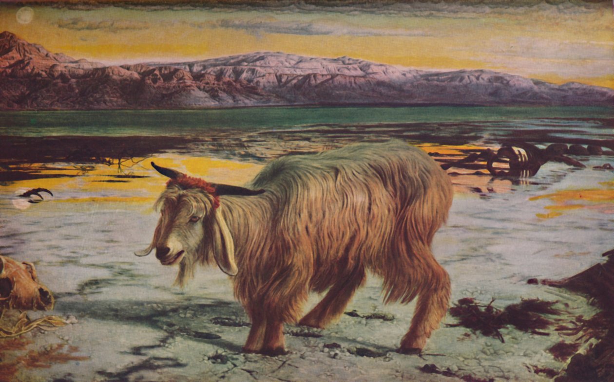 The Scapegoat, 1856, c1950. tekijältä William Holman Hunt