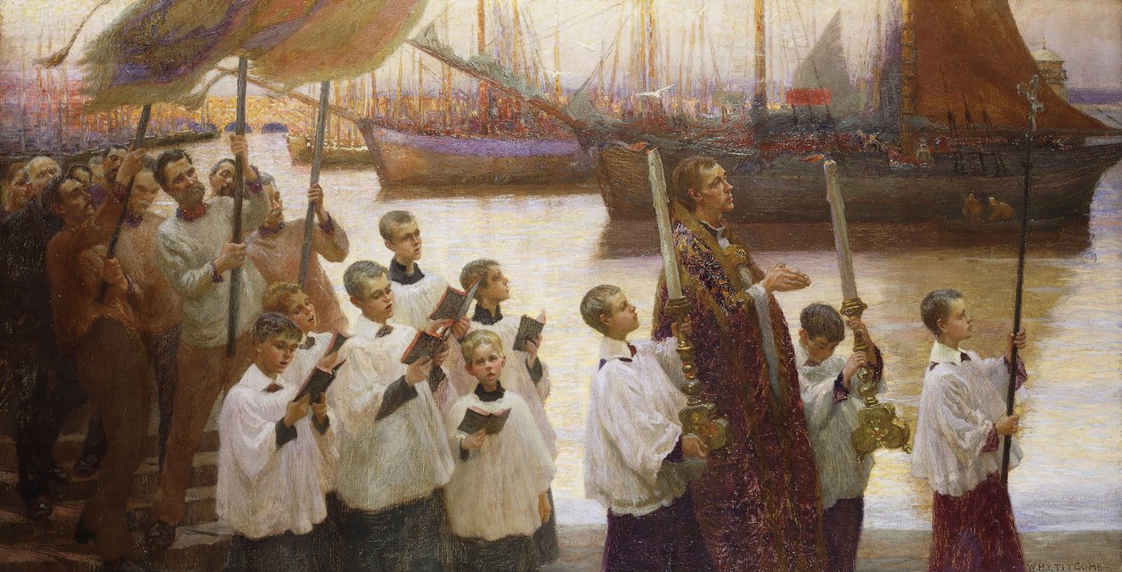 Rogation Day, Cornwall, tekijältä William Holt Yates Titcomb